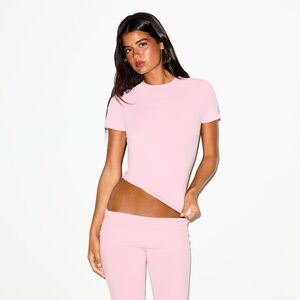 NWT Skims Cotton Jersey T-Shirt XS